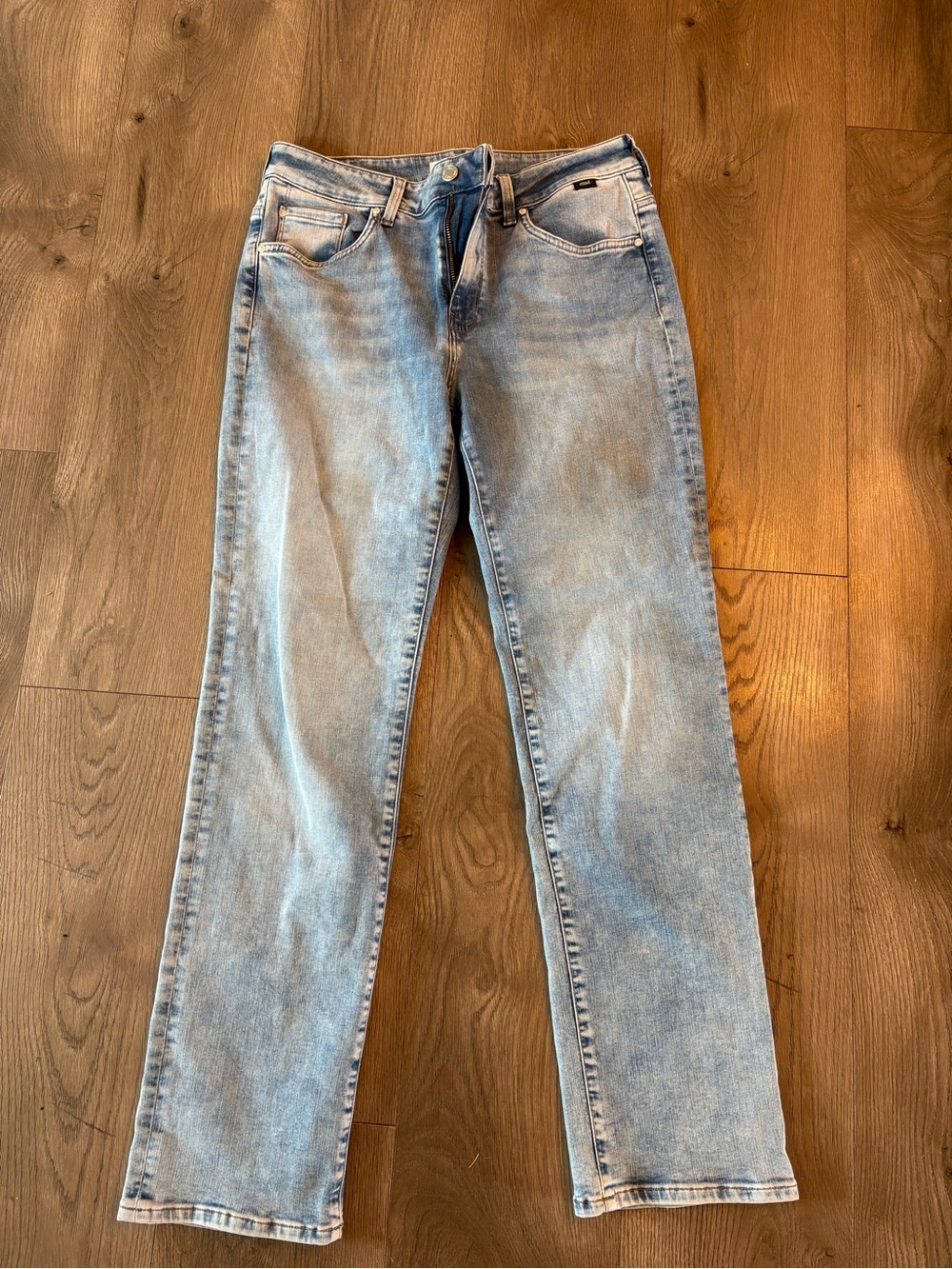 Mavi Light Blue Kendra High-Rise Straight Leg Jeans - Women’s